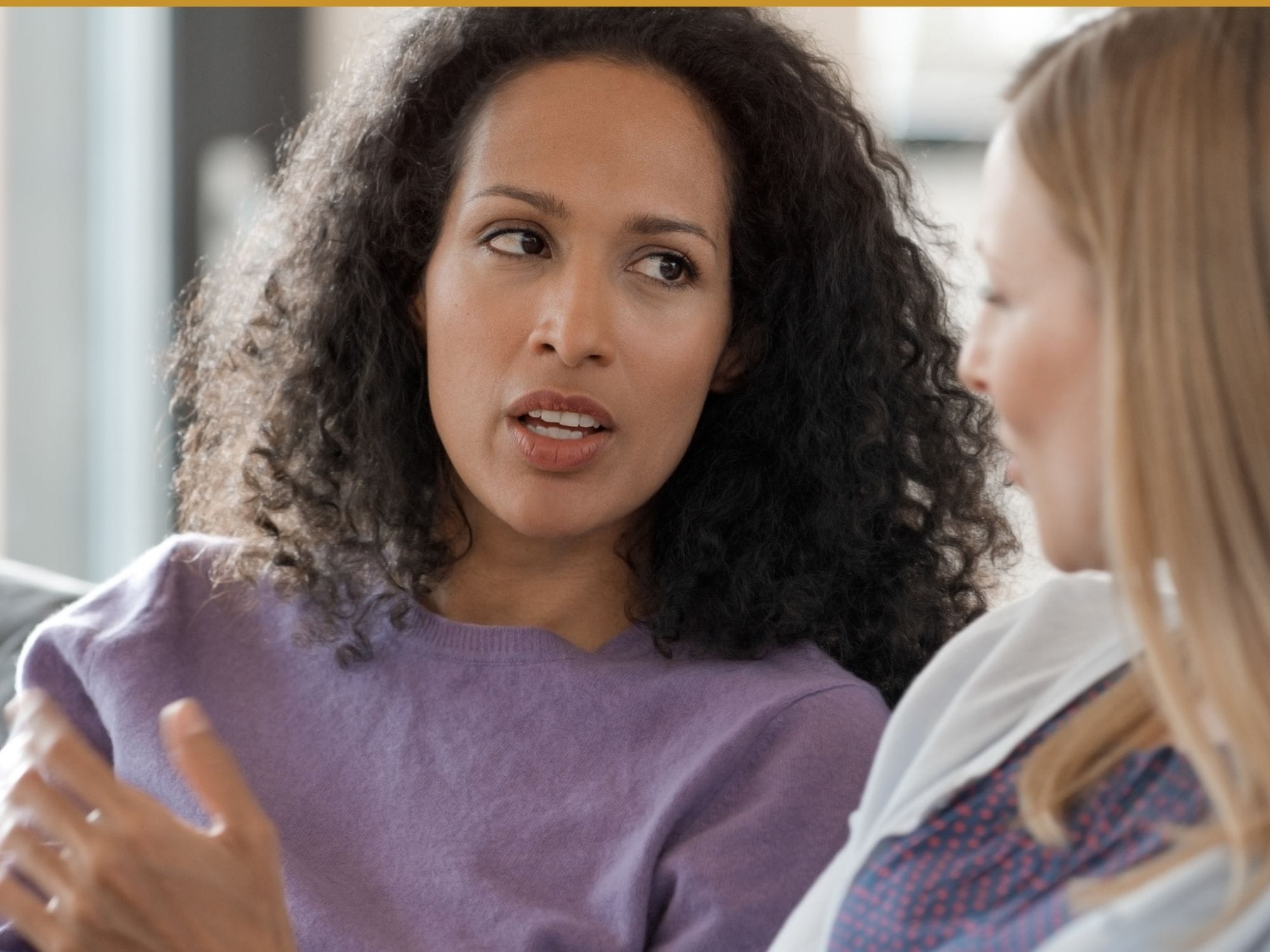 Friends talking to each other View more by simonkr from Getty Images Signature