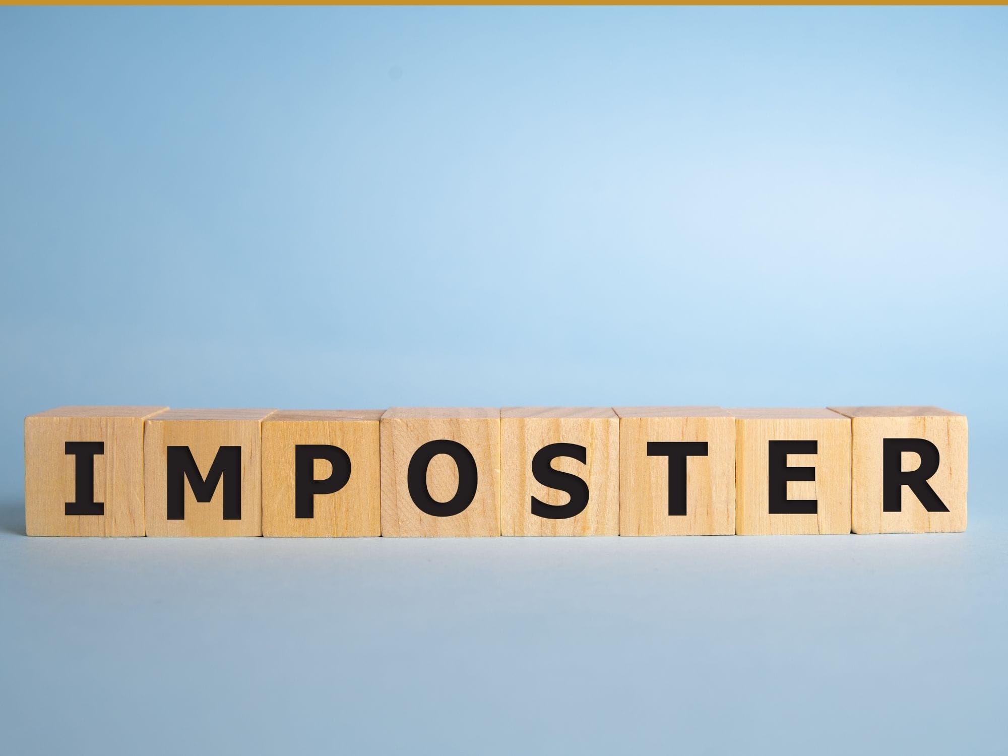 concept word imposter on cubes on a blue background by Eugene Zvonkov from Getty Images