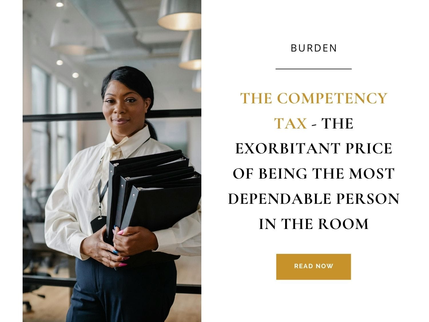 The Competency Tax - The Exorbitant Price of Being the Most Dependable ...